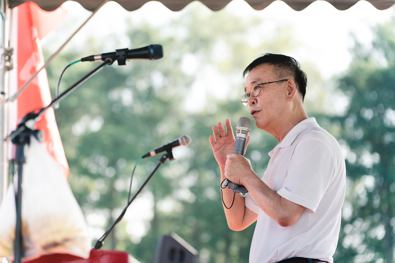 皓橘專業攝影團隊在高雄美濃拍攝雷科科技公司家庭日金風稻歌田園音樂會之活動紀錄畫面，歡迎洽詢相關活動攝影報價