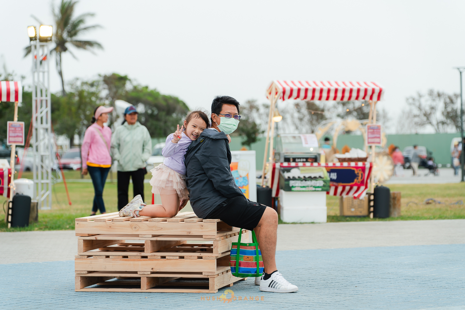 皓橘專業攝影團隊在嘉義布袋港拍攝高跟鞋盼舞會之活動紀錄畫面，歡迎洽詢相關活動攝影報價