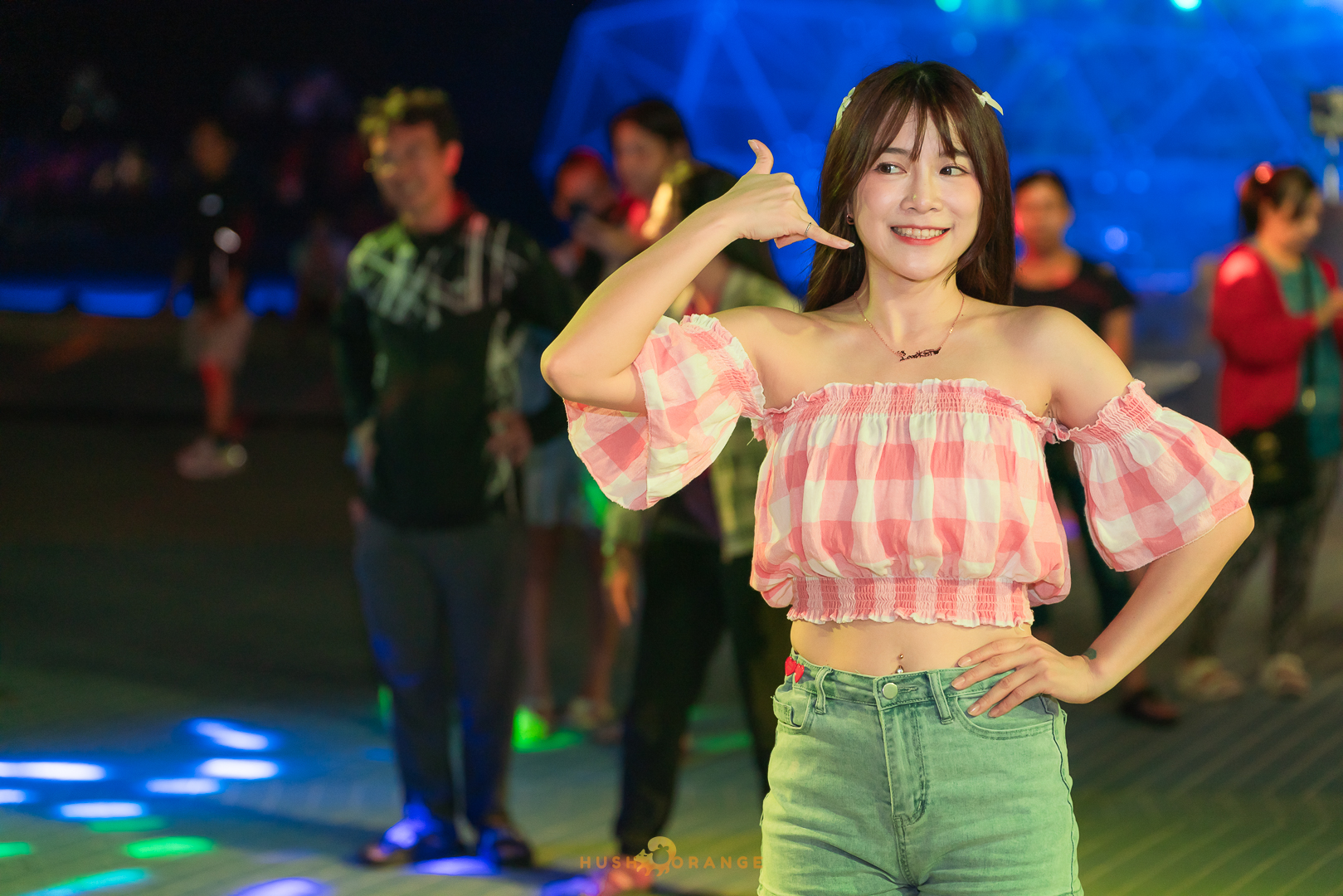 皓橘專業攝影團隊在嘉義布袋港拍攝高跟鞋盼舞會之活動紀錄畫面，歡迎洽詢相關活動攝影報價