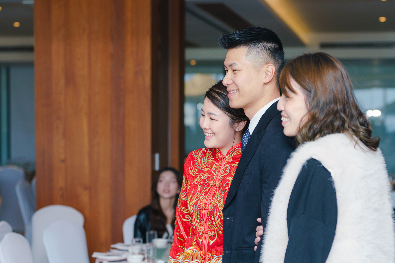 皓橘專業攝影團隊在高雄西灣會館拍攝新人婚禮之活動紀錄畫面，歡迎洽詢相關活動攝影報價
