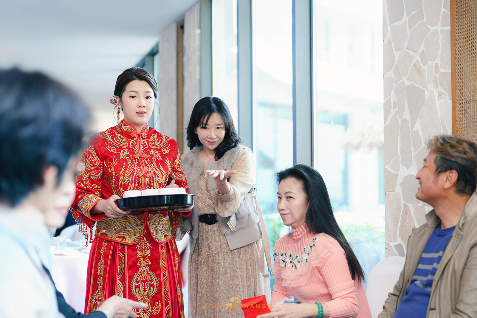 皓橘專業攝影團隊在高雄西灣會館拍攝新人婚禮之活動紀錄畫面，歡迎洽詢相關活動攝影報價