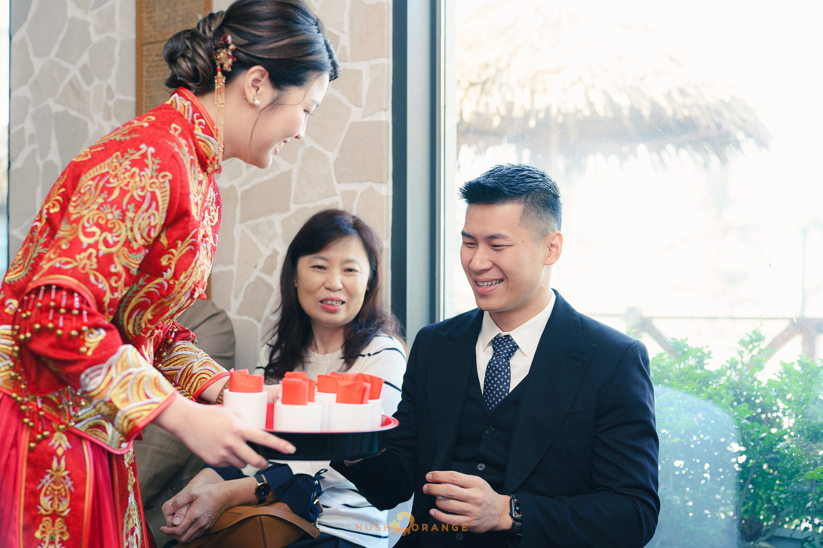 皓橘專業攝影團隊在高雄西灣會館拍攝新人婚禮之活動紀錄畫面，歡迎洽詢相關活動攝影報價
