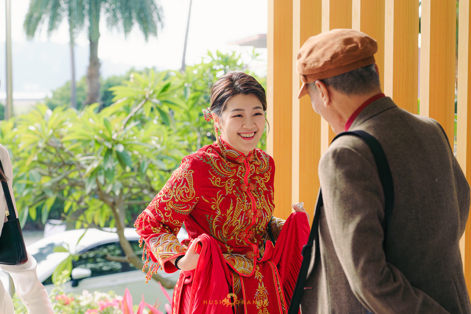 皓橘專業攝影團隊在高雄西灣會館拍攝新人婚禮之活動紀錄畫面，歡迎洽詢相關活動攝影報價