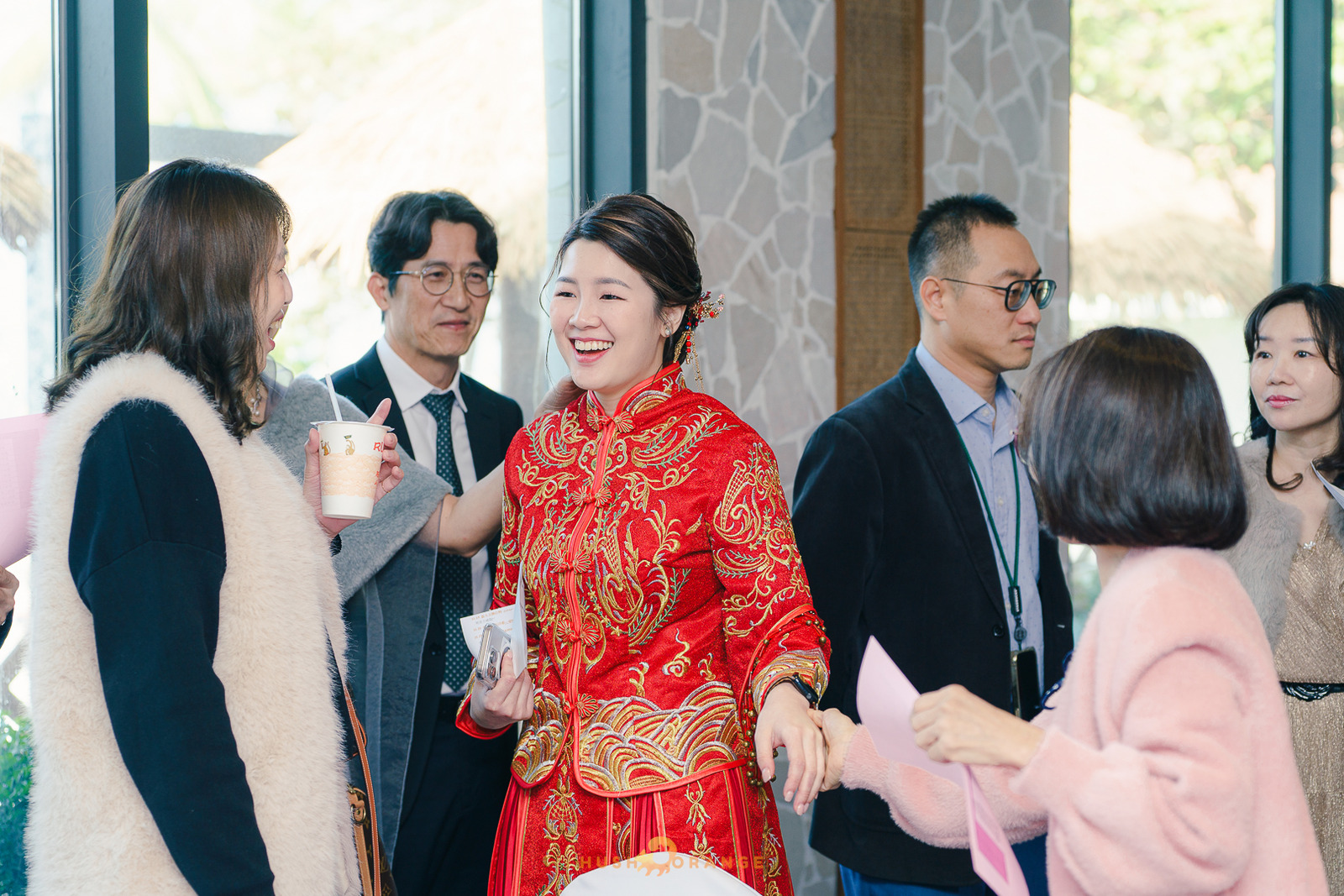 皓橘專業攝影團隊在高雄西灣會館拍攝新人婚禮之活動紀錄畫面，歡迎洽詢相關活動攝影報價