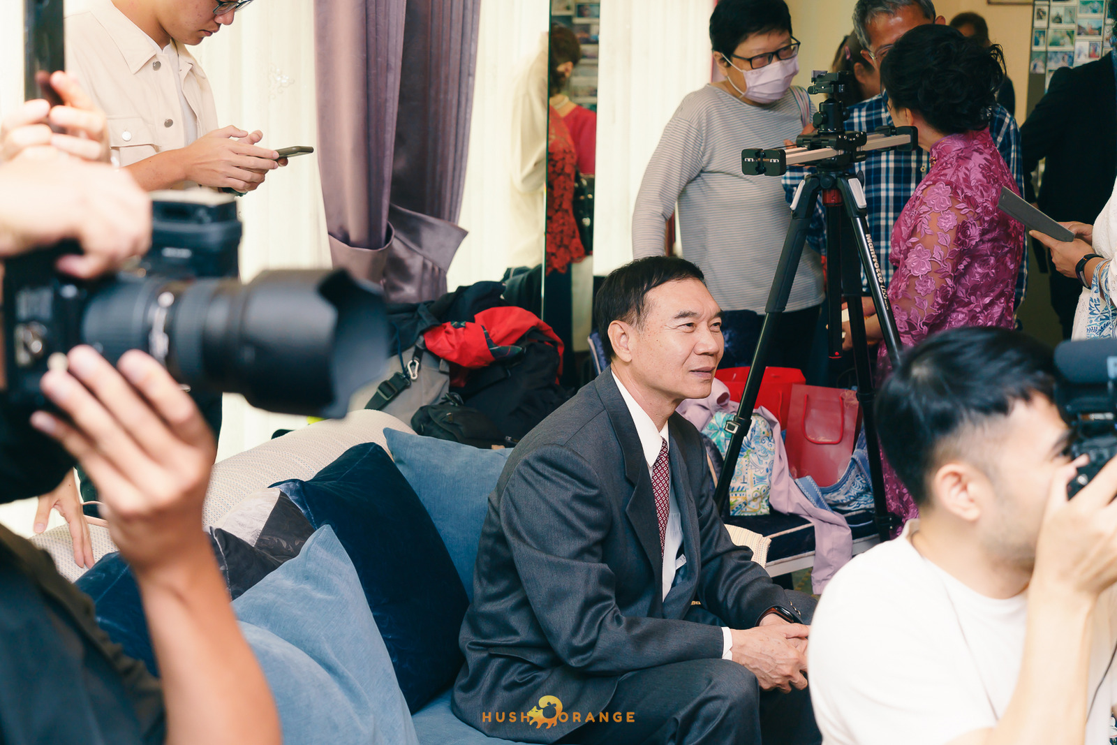 皓橘專業攝影團隊在屏東拍攝新人婚禮之活動紀錄畫面，捕捉下新人間及家人間珍貴的瞬間，歡迎洽詢相關活動攝影報價