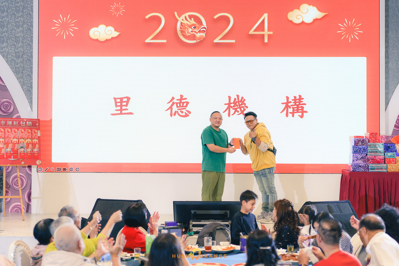 皓橘專業攝影團隊在台中臻悅美饌拍攝里德美學尾牙之活動紀錄畫面，歡迎洽詢相關活動攝影報價