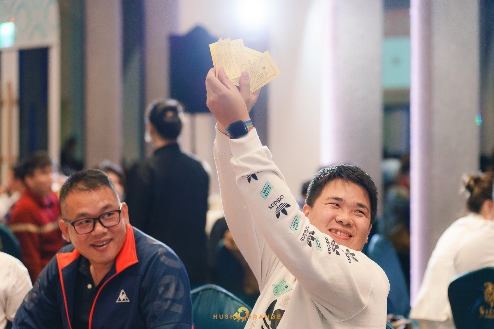 皓橘專業攝影團隊在台中臻悅美饌拍攝里德美學尾牙之活動紀錄畫面，歡迎洽詢相關活動攝影報價