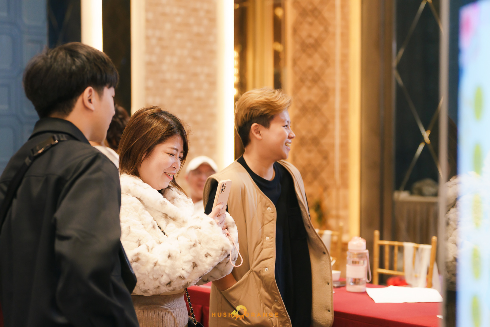 皓橘專業攝影團隊在台中臻悅美饌拍攝里德美學尾牙之活動紀錄畫面，歡迎洽詢相關活動攝影報價