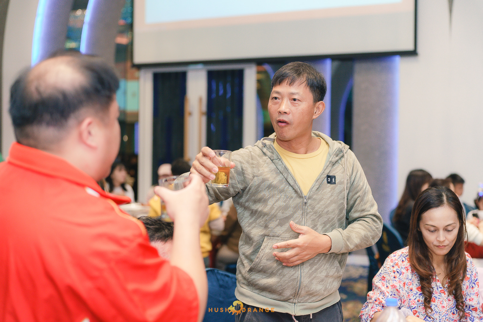皓橘專業攝影團隊在台中臻悅美饌拍攝里德美學尾牙之活動紀錄畫面，歡迎洽詢相關活動攝影報價
