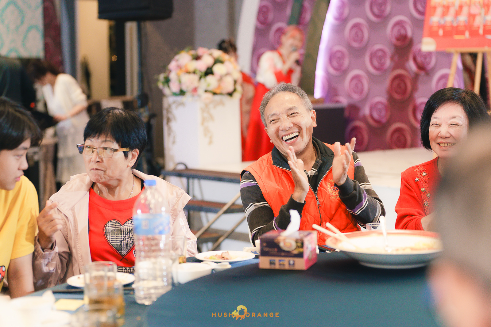 皓橘專業攝影團隊在台中臻悅美饌拍攝里德美學尾牙之活動紀錄畫面，歡迎洽詢相關活動攝影報價