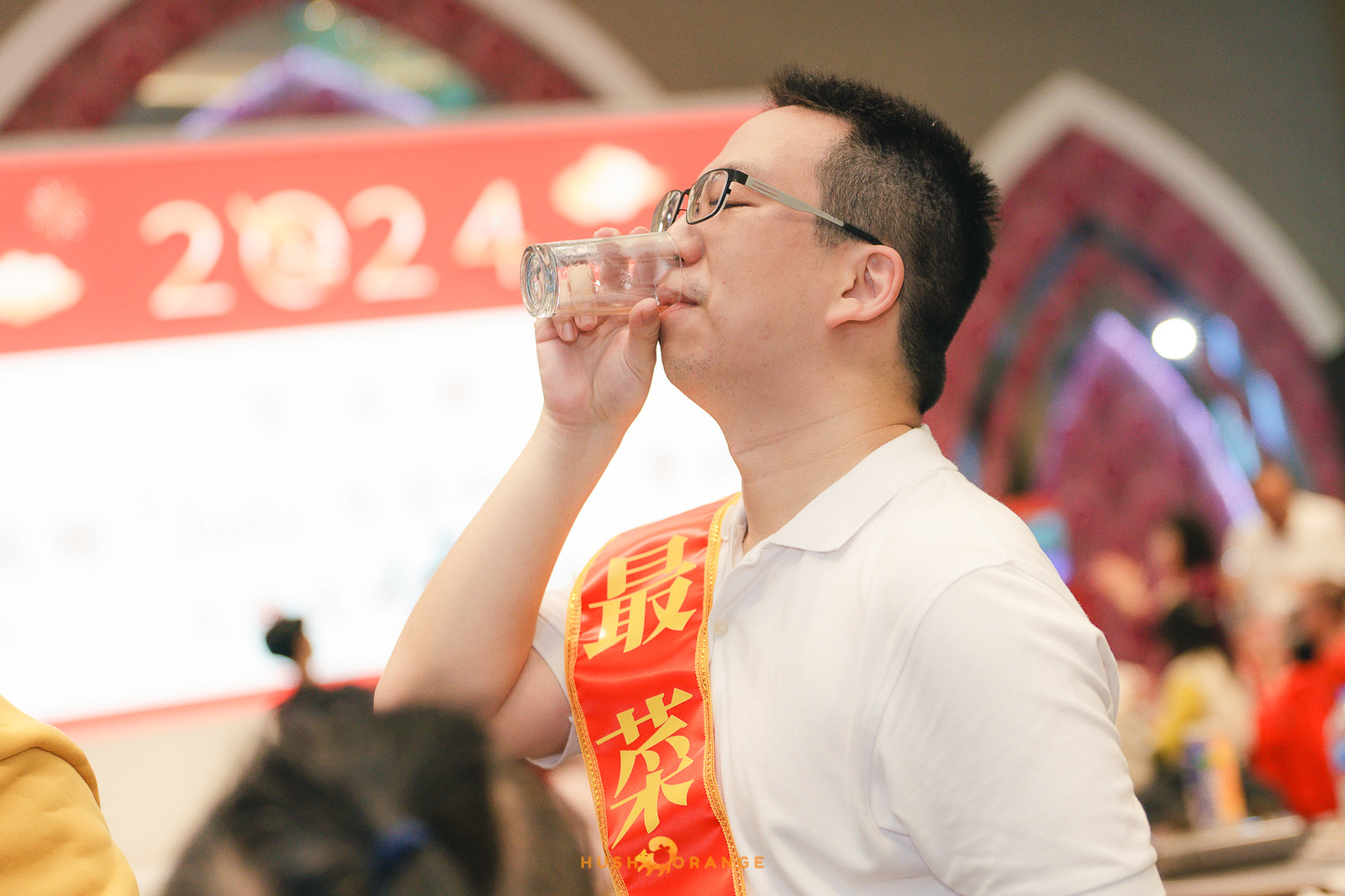 皓橘專業攝影團隊在台中臻悅美饌拍攝里德美學尾牙之活動紀錄畫面，歡迎洽詢相關活動攝影報價