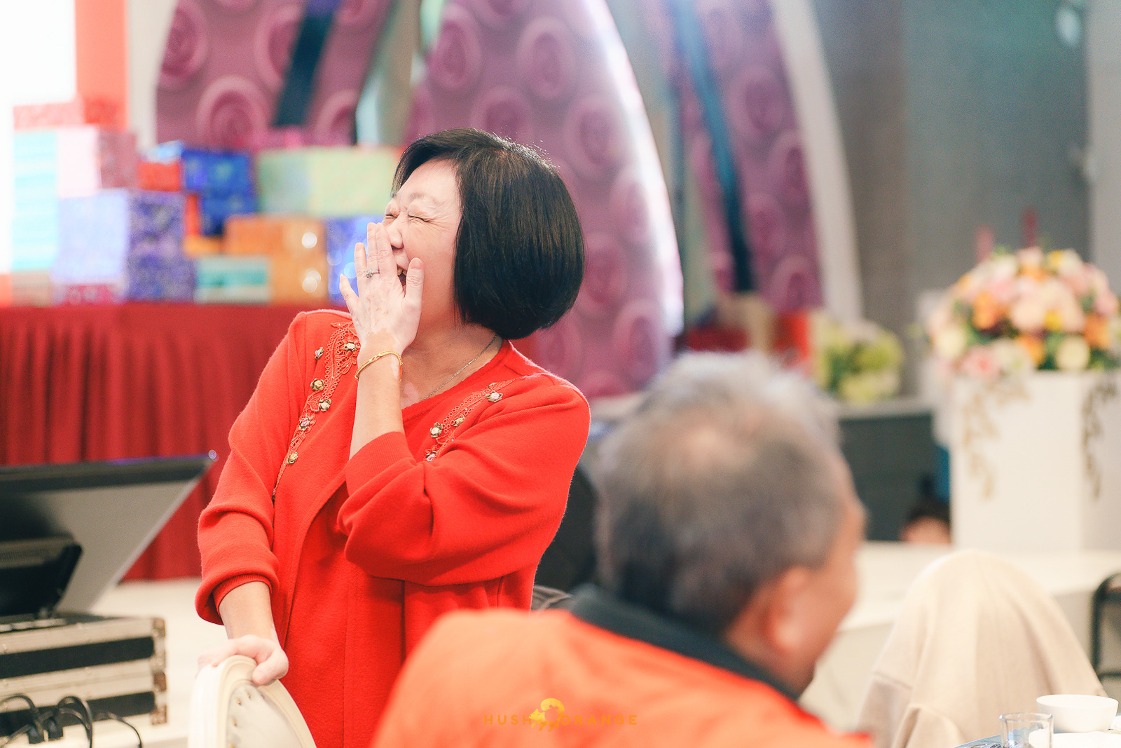 皓橘專業攝影團隊在台中臻悅美饌拍攝里德美學尾牙之活動紀錄畫面，歡迎洽詢相關活動攝影報價