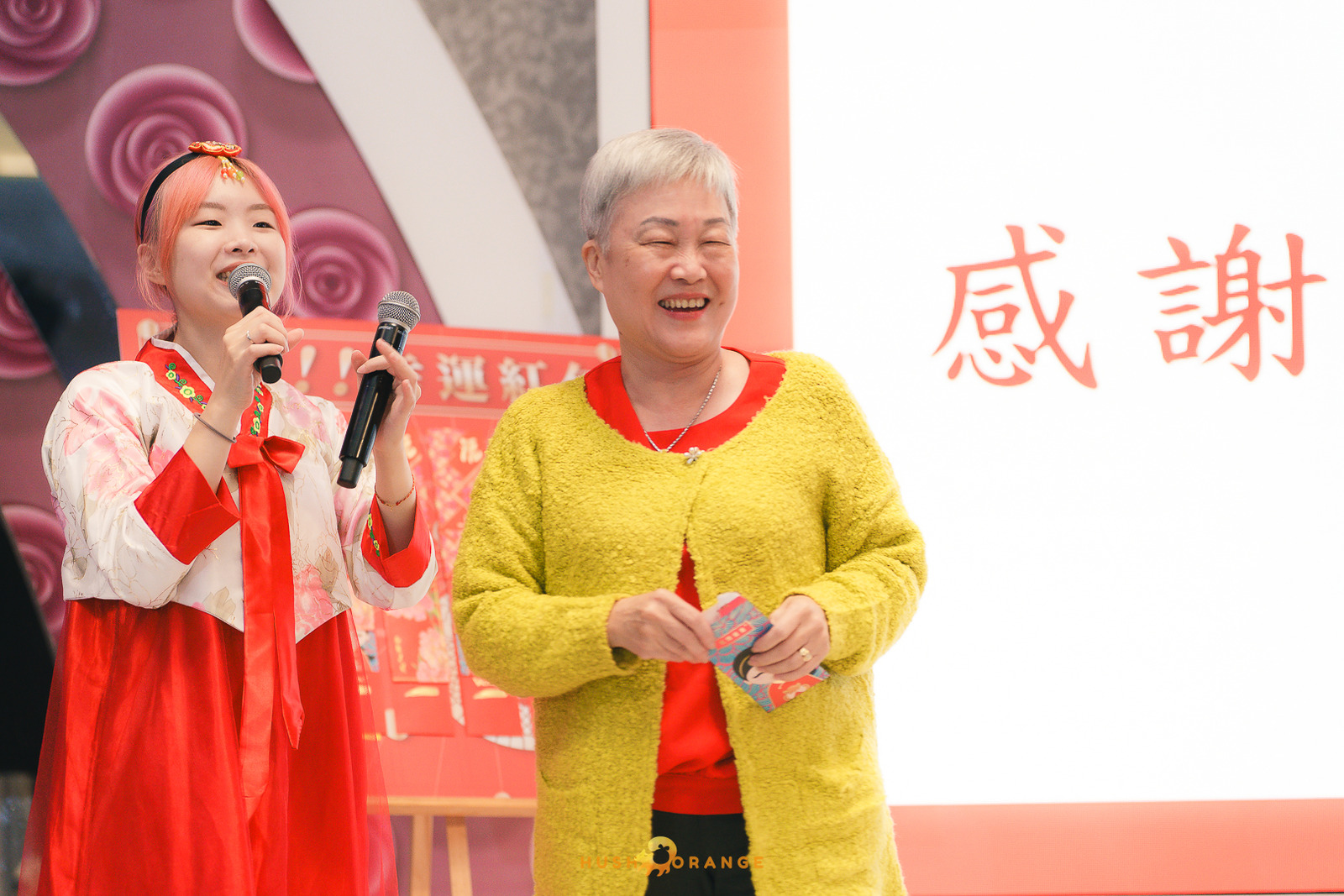 皓橘專業攝影團隊在台中臻悅美饌拍攝里德美學尾牙之活動紀錄畫面，歡迎洽詢相關活動攝影報價