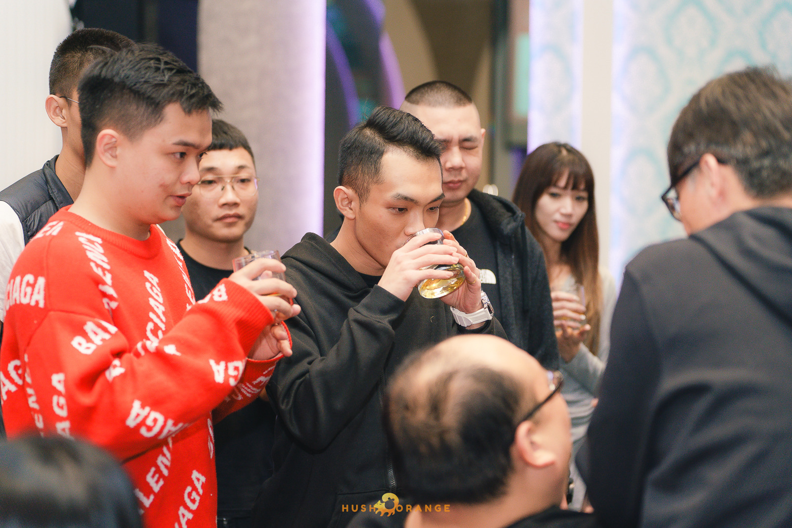 皓橘專業攝影團隊在台中臻悅美饌拍攝里德美學尾牙之活動紀錄畫面，歡迎洽詢相關活動攝影報價