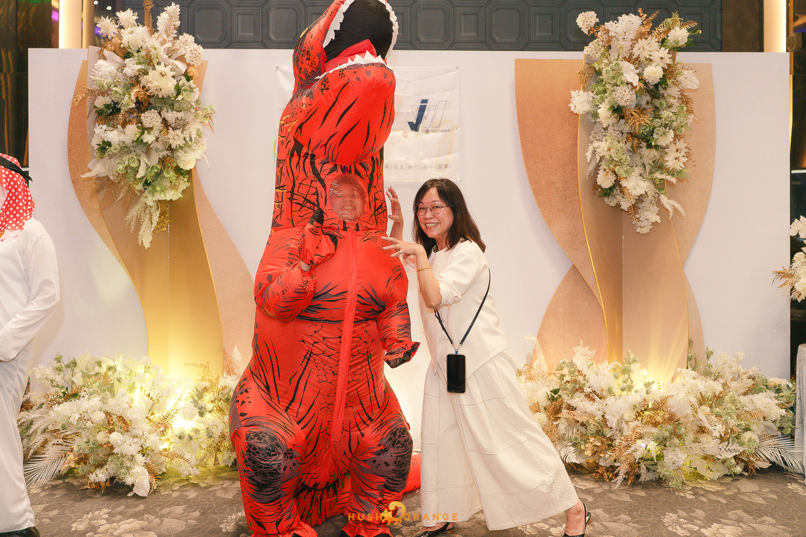 皓橘專業攝影團隊在台中臻悅美饌拍攝里德美學尾牙之活動紀錄畫面，歡迎洽詢相關活動攝影報價