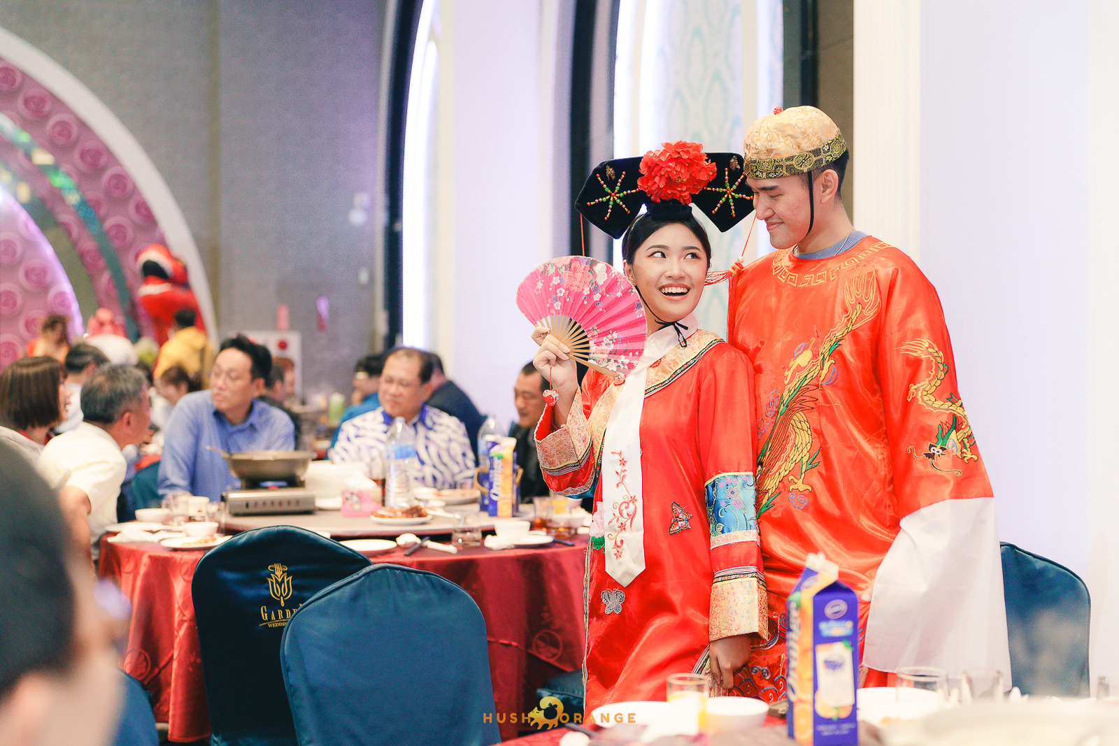 皓橘專業攝影團隊在台中臻悅美饌拍攝里德美學尾牙之活動紀錄畫面，歡迎洽詢相關活動攝影報價