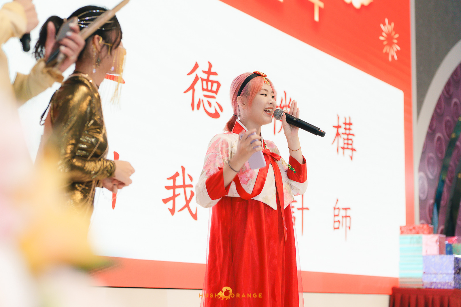 皓橘專業攝影團隊在台中臻悅美饌拍攝里德美學尾牙之活動紀錄畫面，歡迎洽詢相關活動攝影報價