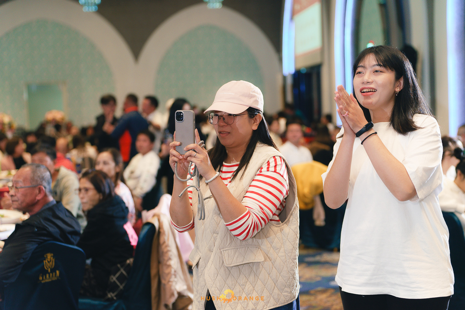 皓橘專業攝影團隊在台中臻悅美饌拍攝里德美學尾牙之活動紀錄畫面，歡迎洽詢相關活動攝影報價