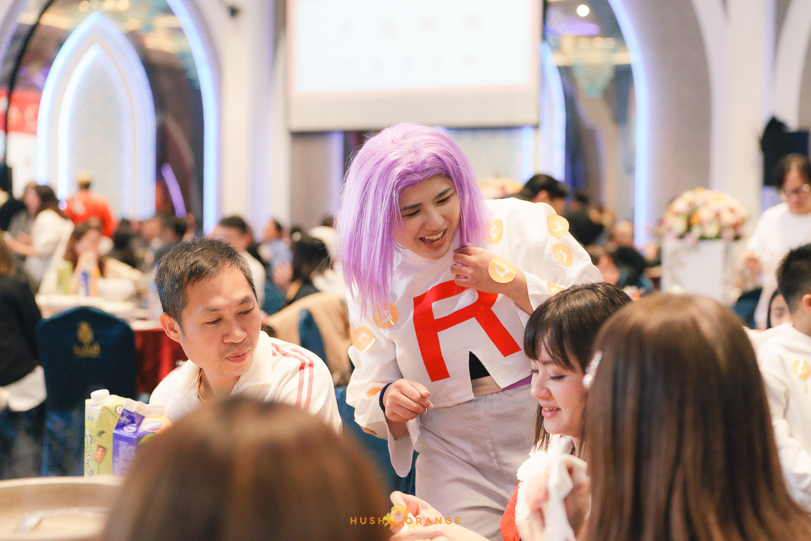 皓橘專業攝影團隊在台中臻悅美饌拍攝里德美學尾牙之活動紀錄畫面，歡迎洽詢相關活動攝影報價