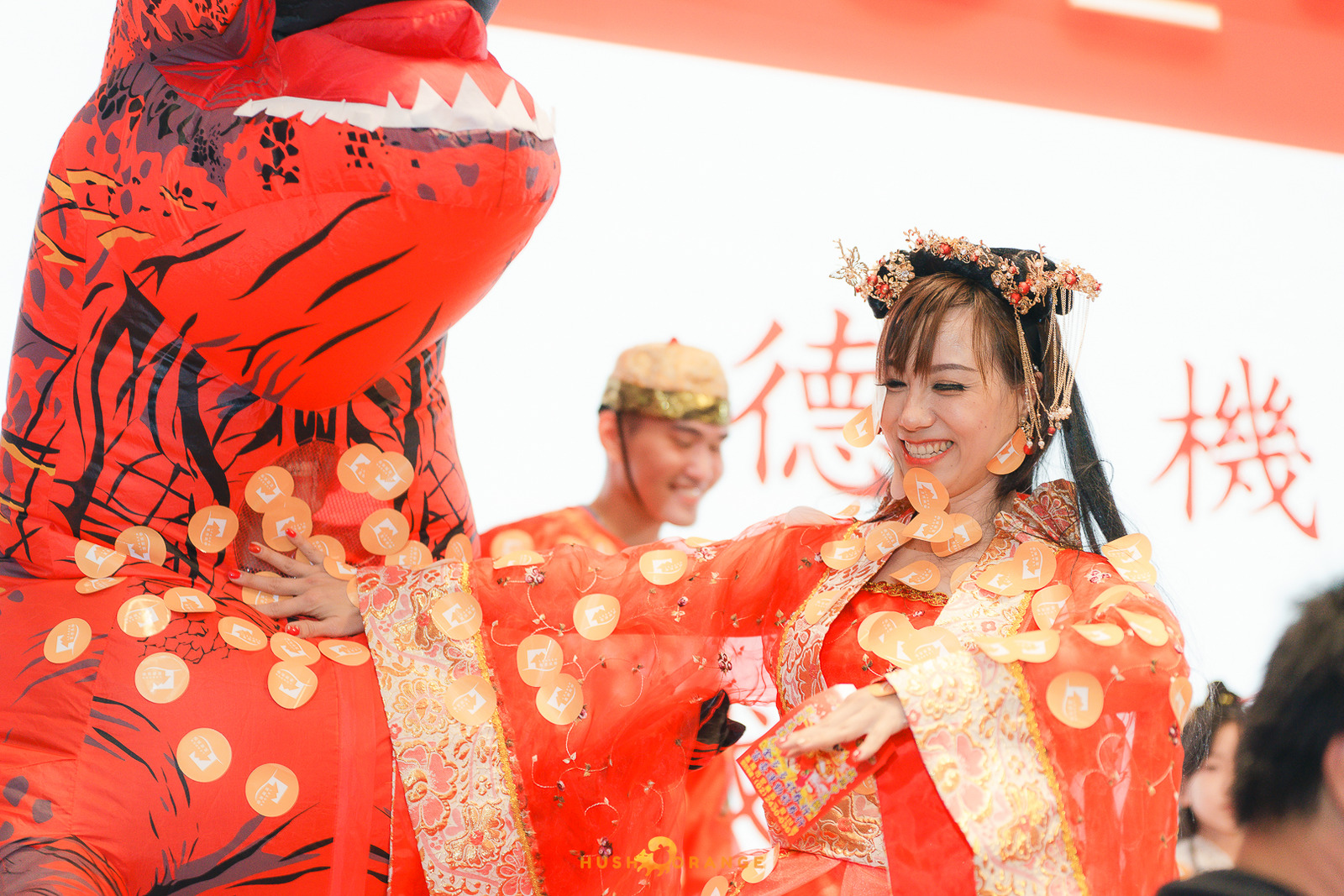 皓橘專業攝影團隊在台中臻悅美饌拍攝里德美學尾牙之活動紀錄畫面，歡迎洽詢相關活動攝影報價