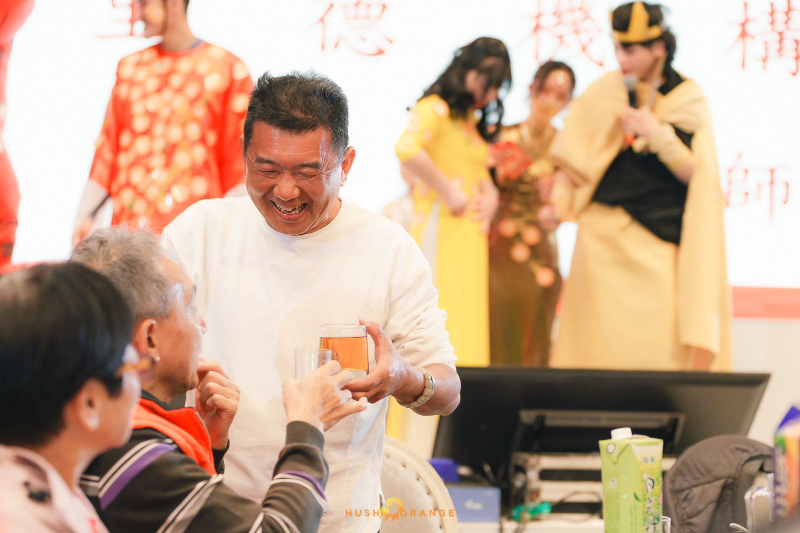 皓橘專業攝影團隊在台中臻悅美饌拍攝里德美學尾牙之活動紀錄畫面，歡迎洽詢相關活動攝影報價