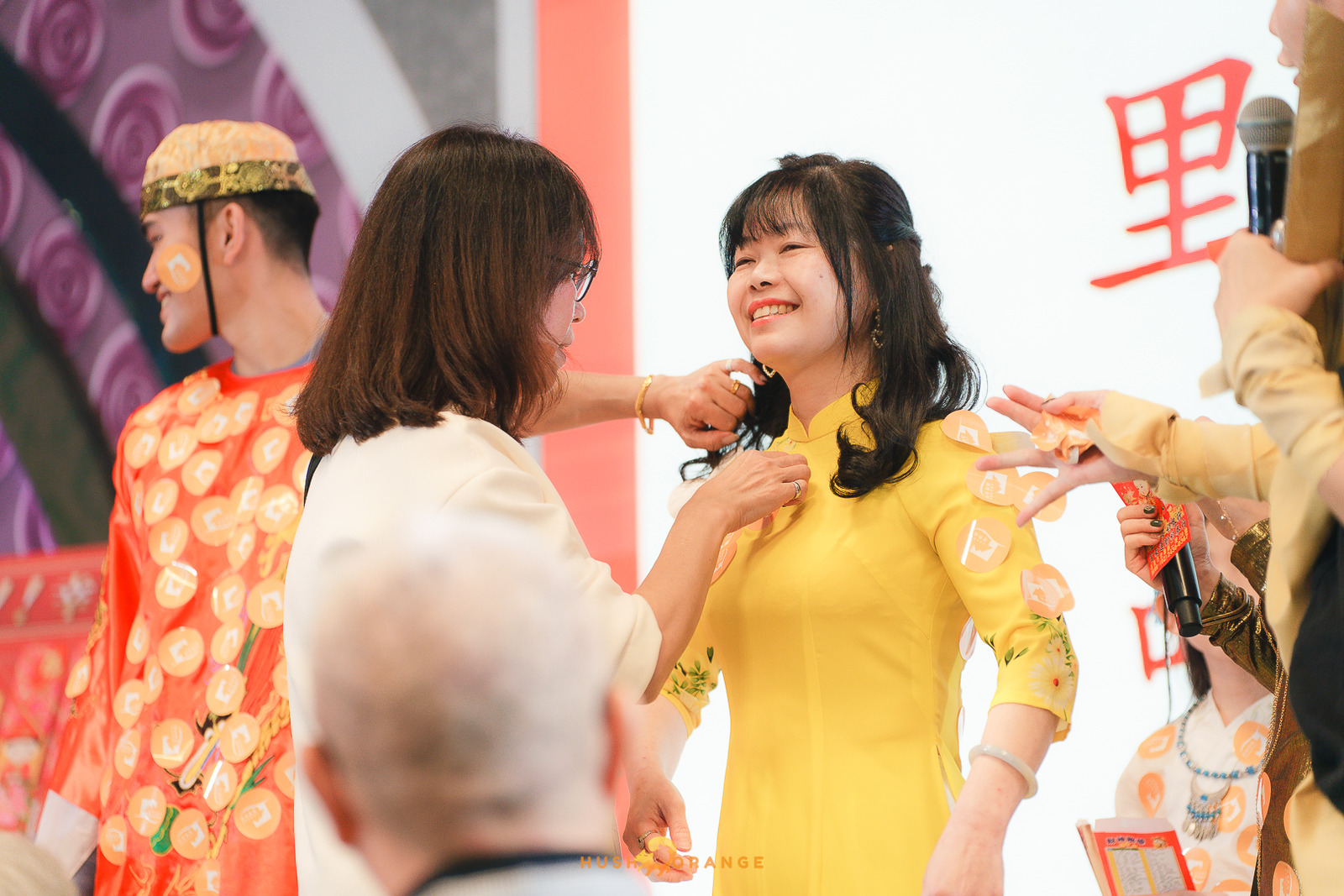 皓橘專業攝影團隊在台中臻悅美饌拍攝里德美學尾牙之活動紀錄畫面，歡迎洽詢相關活動攝影報價