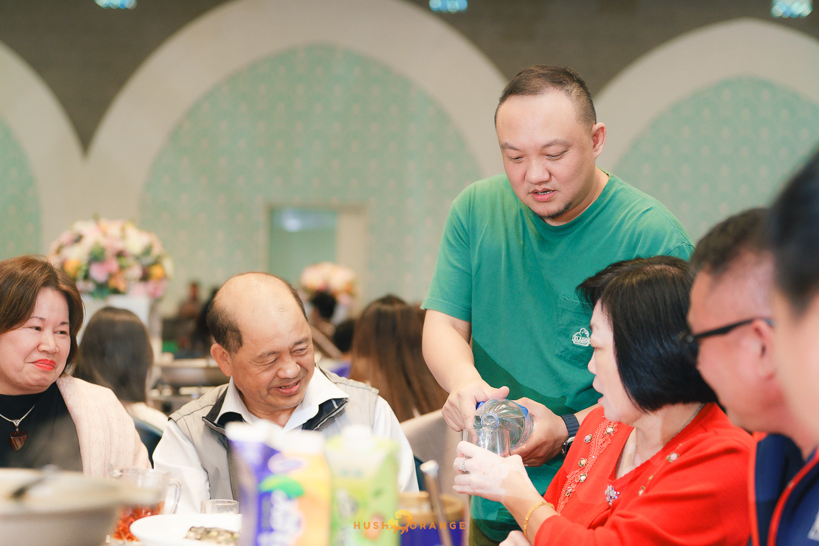 皓橘專業攝影團隊在台中臻悅美饌拍攝里德美學尾牙之活動紀錄畫面，歡迎洽詢相關活動攝影報價