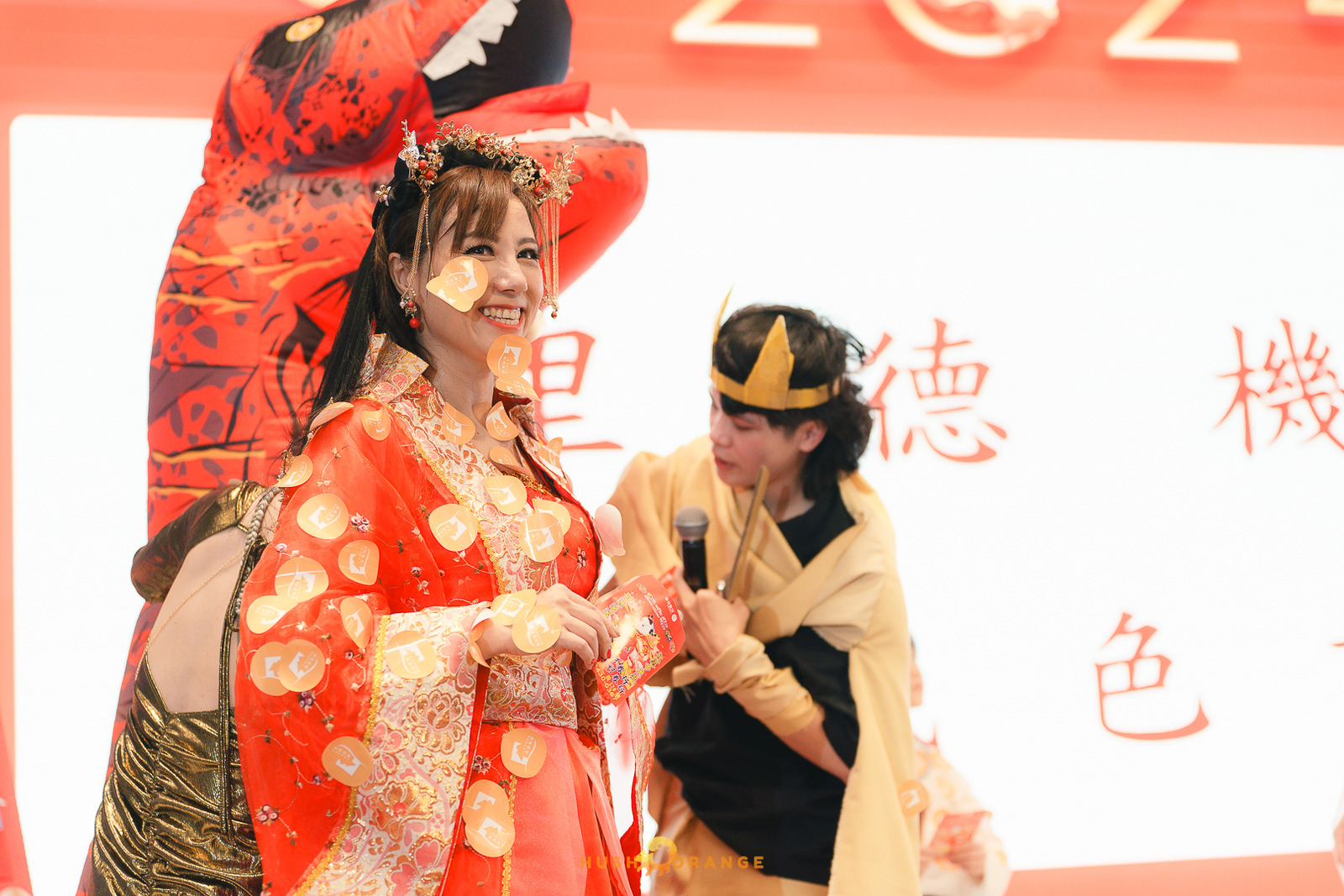 皓橘專業攝影團隊在台中臻悅美饌拍攝里德美學尾牙之活動紀錄畫面，歡迎洽詢相關活動攝影報價