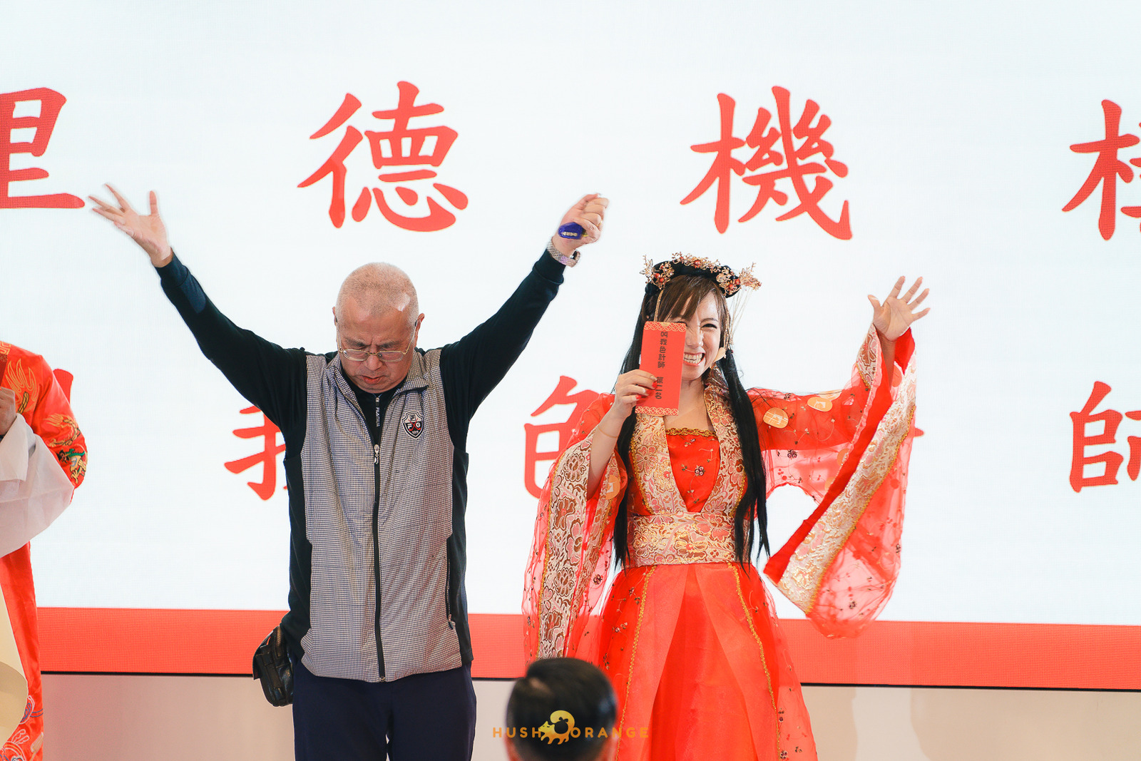 皓橘專業攝影團隊在台中臻悅美饌拍攝里德美學尾牙之活動紀錄畫面，歡迎洽詢相關活動攝影報價