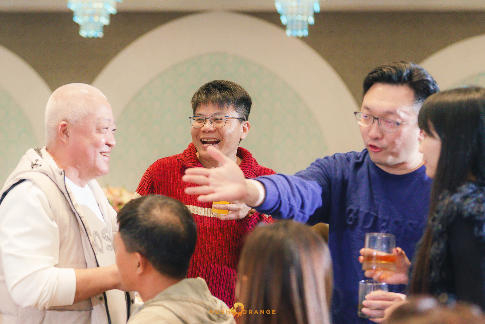 皓橘專業攝影團隊在台中臻悅美饌拍攝里德美學尾牙之活動紀錄畫面，歡迎洽詢相關活動攝影報價