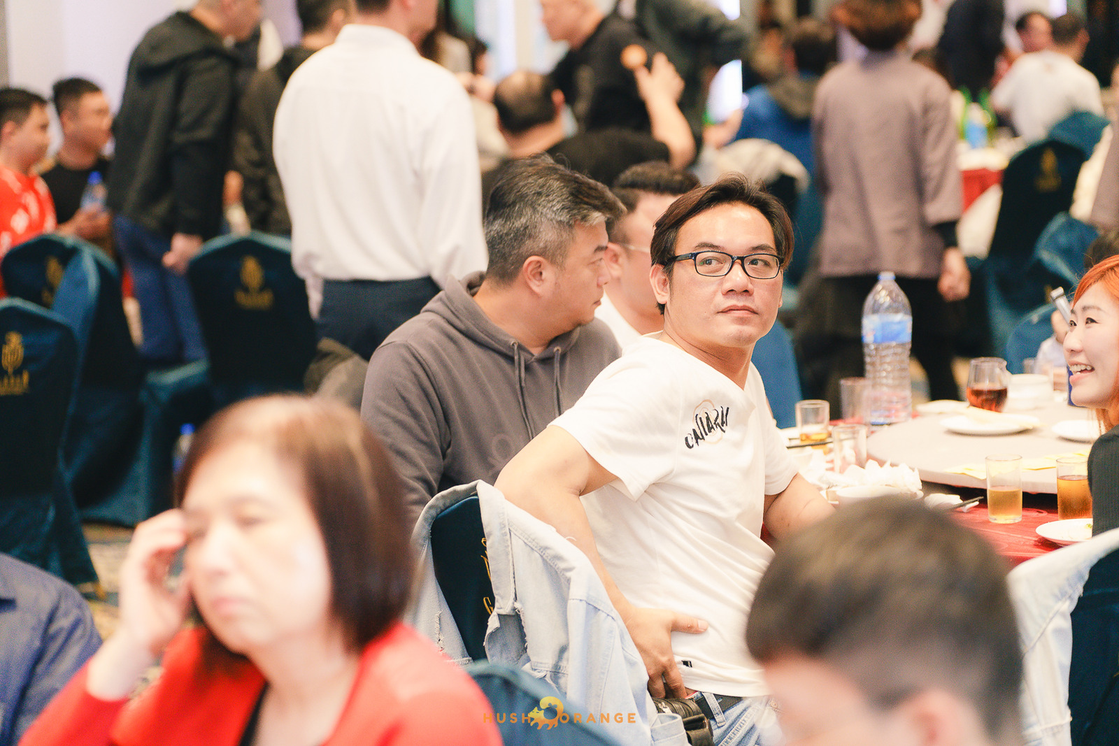 皓橘專業攝影團隊在台中臻悅美饌拍攝里德美學尾牙之活動紀錄畫面，歡迎洽詢相關活動攝影報價