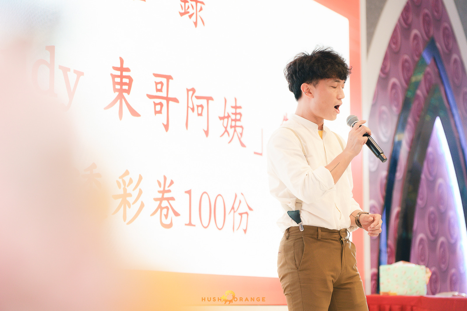 皓橘專業攝影團隊在台中臻悅美饌拍攝里德美學尾牙之活動紀錄畫面，歡迎洽詢相關活動攝影報價