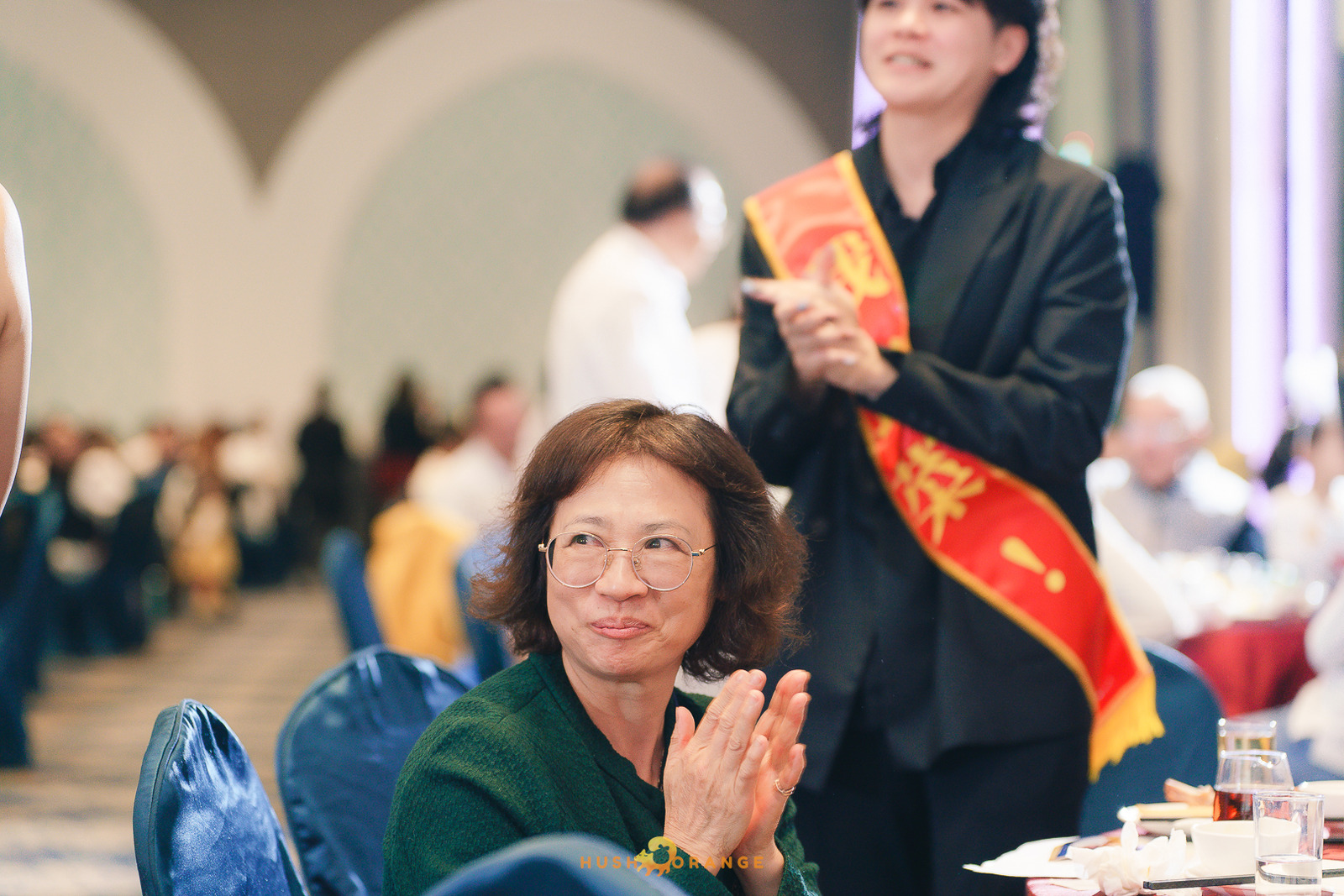 皓橘專業攝影團隊在台中臻悅美饌拍攝里德美學尾牙之活動紀錄畫面，歡迎洽詢相關活動攝影報價