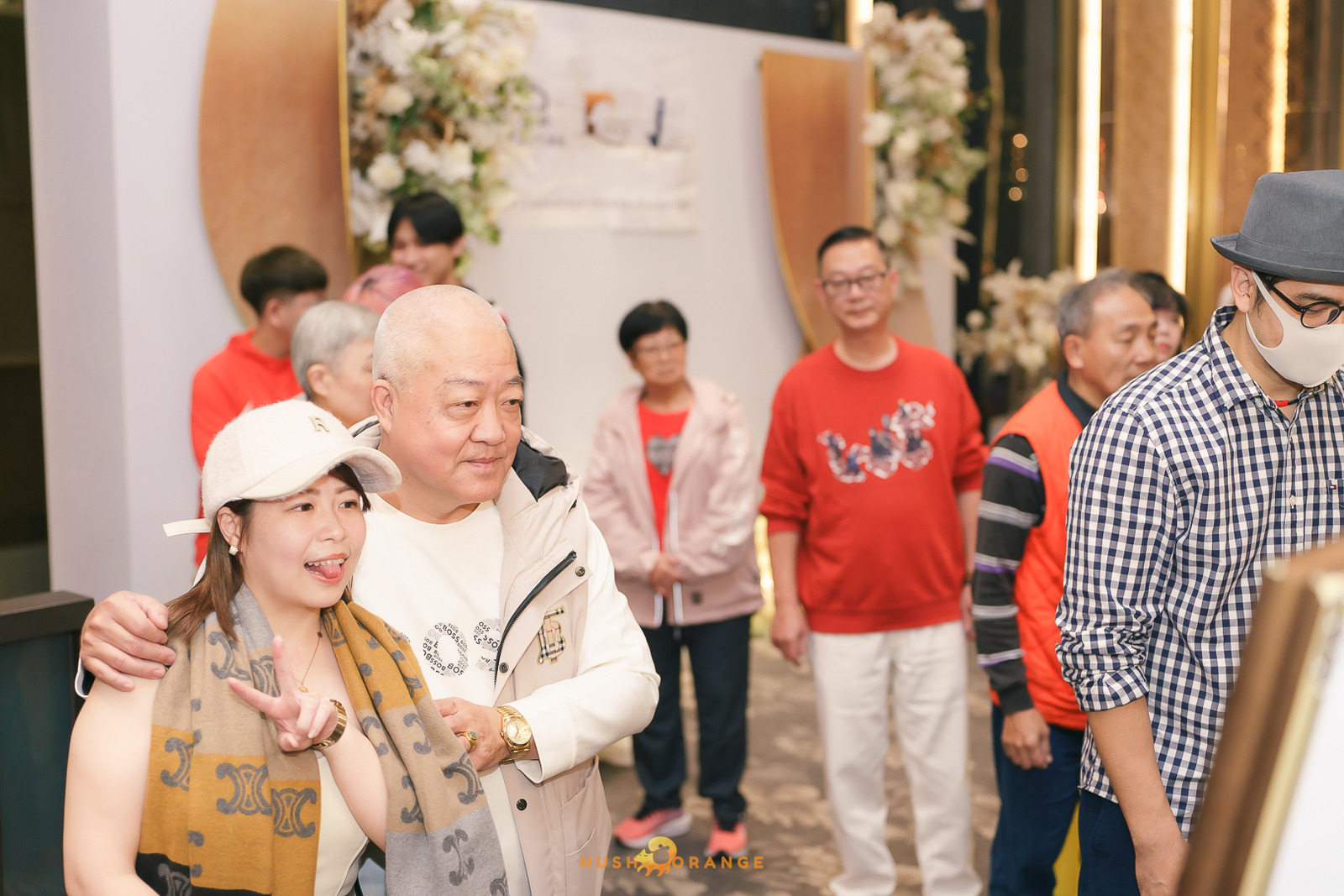 皓橘專業攝影團隊在台中臻悅美饌拍攝里德美學尾牙之活動紀錄畫面，歡迎洽詢相關活動攝影報價