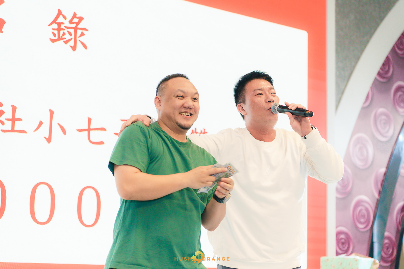 皓橘專業攝影團隊在台中臻悅美饌拍攝里德美學尾牙之活動紀錄畫面，歡迎洽詢相關活動攝影報價