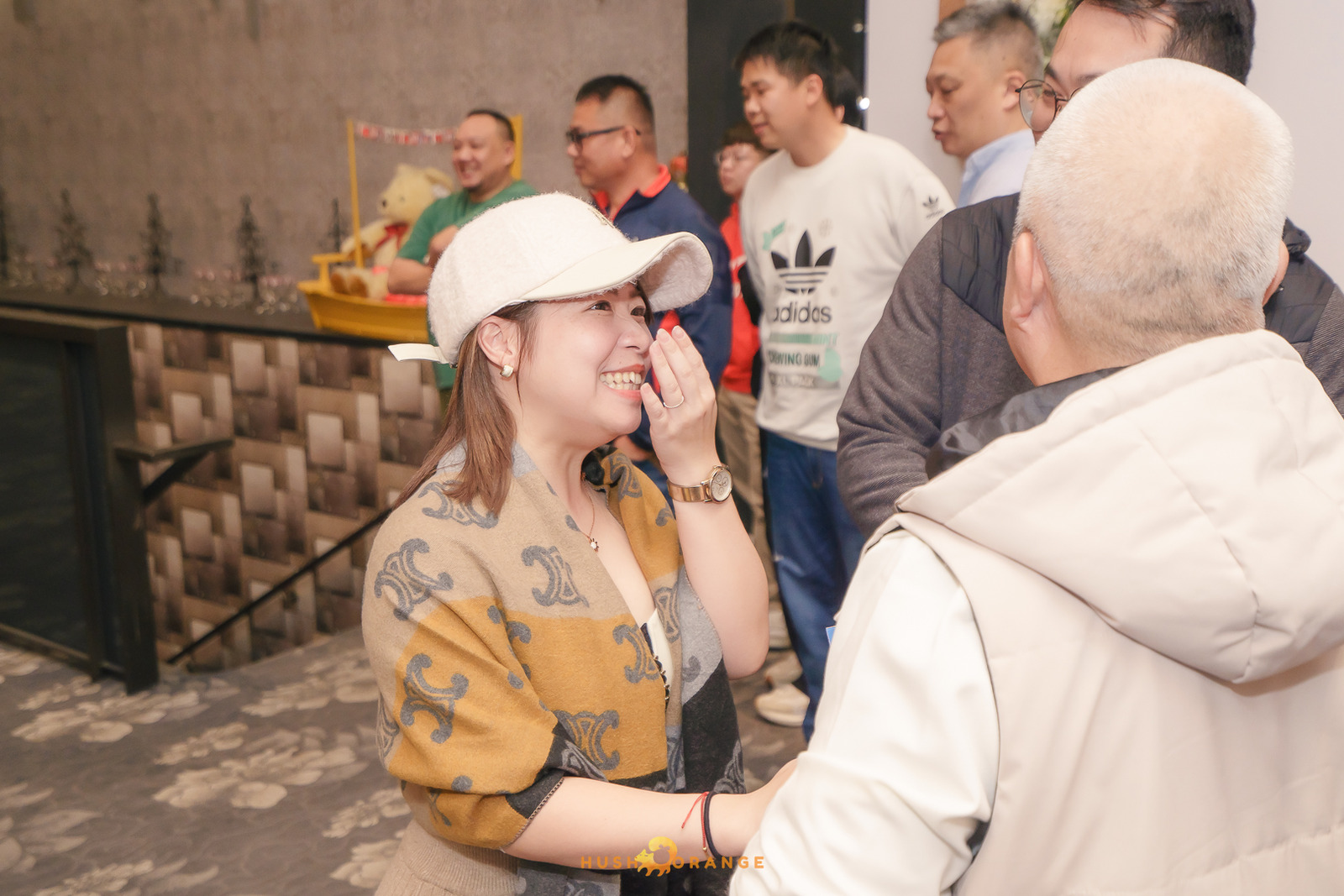 皓橘專業攝影團隊在台中臻悅美饌拍攝里德美學尾牙之活動紀錄畫面，歡迎洽詢相關活動攝影報價