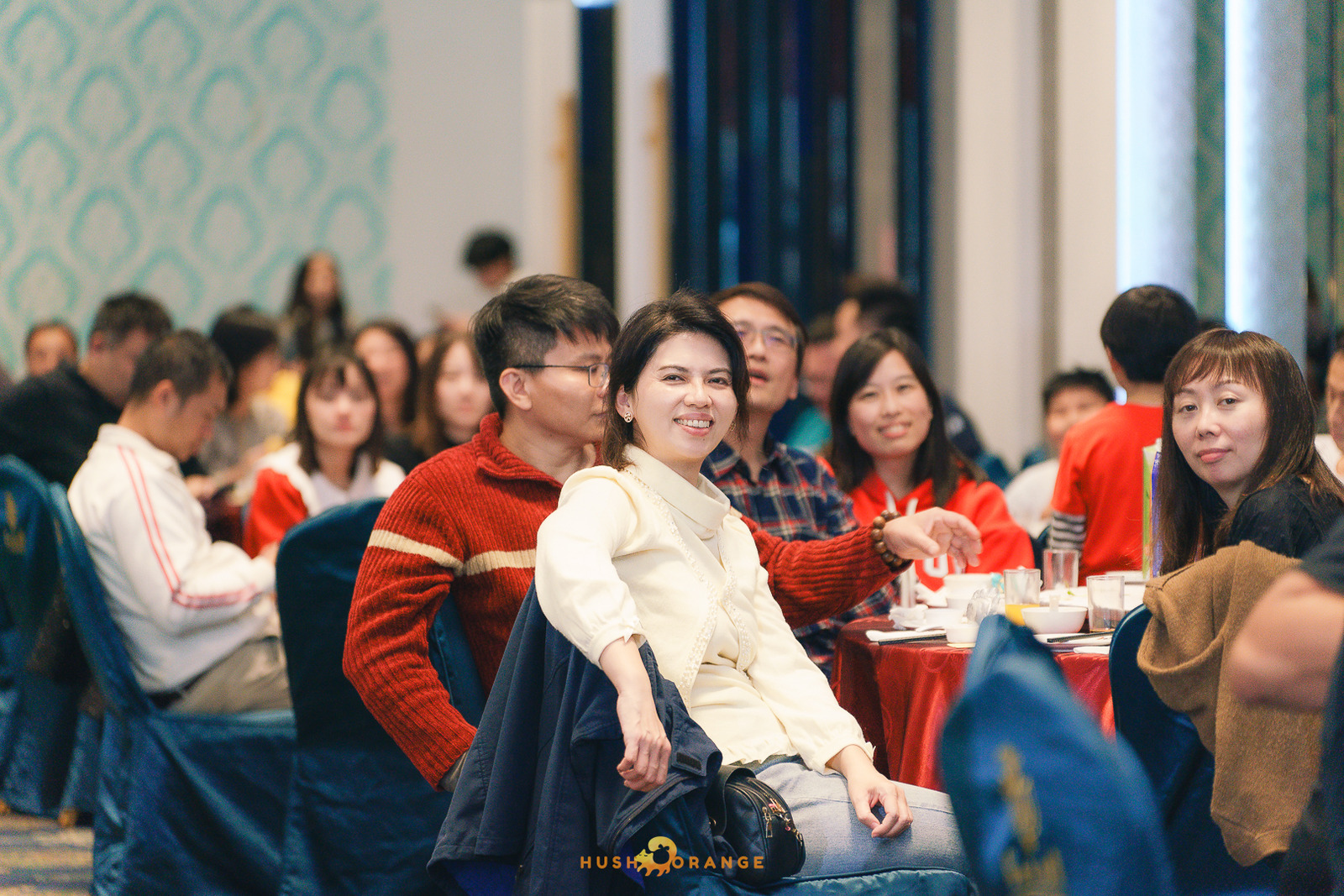 皓橘專業攝影團隊在台中臻悅美饌拍攝里德美學尾牙之活動紀錄畫面，歡迎洽詢相關活動攝影報價