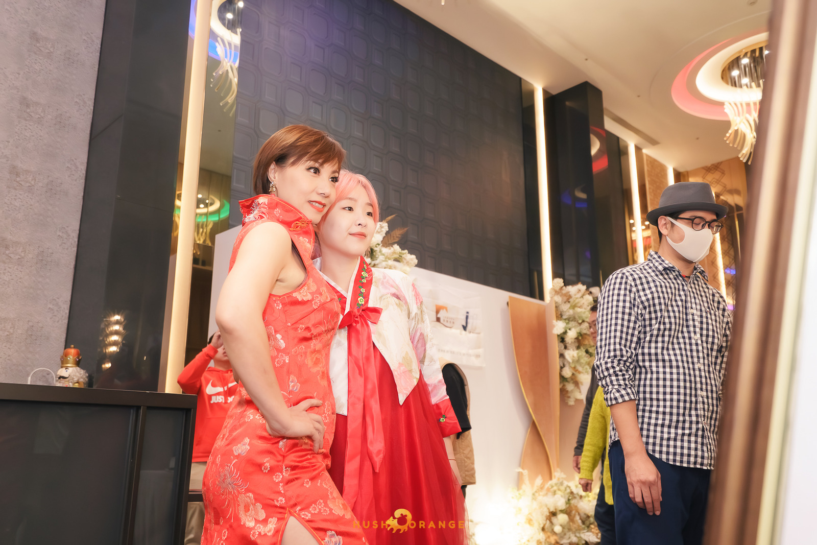 皓橘專業攝影團隊在台中臻悅美饌拍攝里德美學尾牙之活動紀錄畫面，歡迎洽詢相關活動攝影報價
