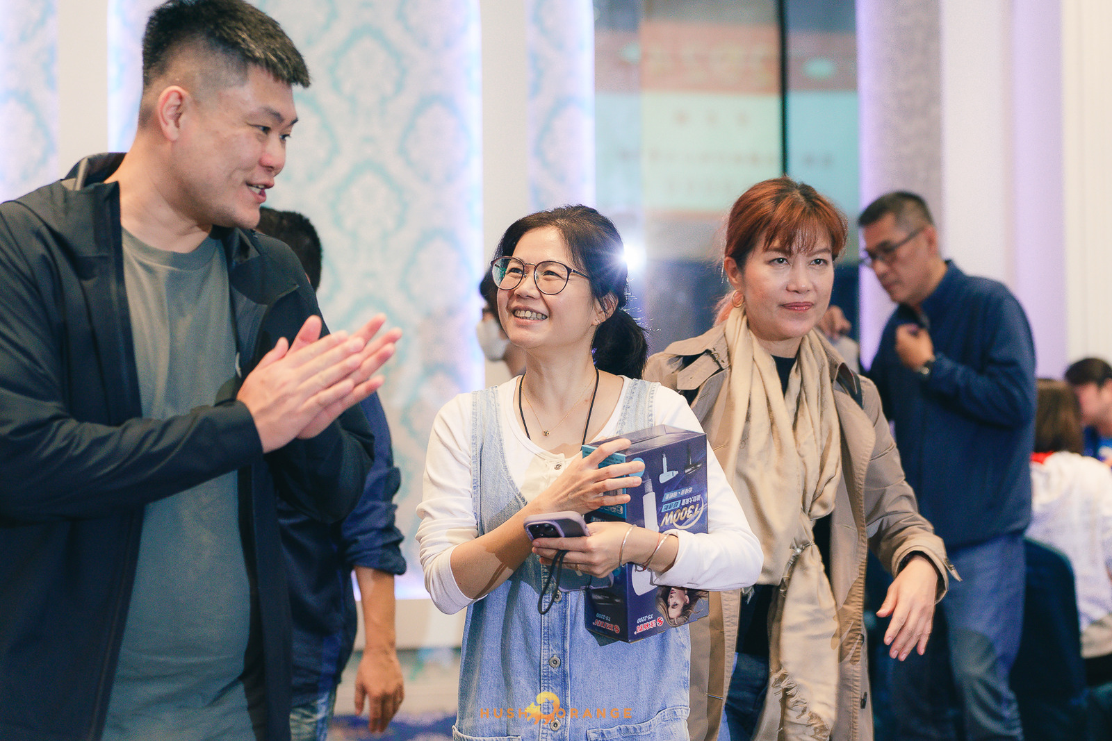 皓橘專業攝影團隊在台中臻悅美饌拍攝里德美學尾牙之活動紀錄畫面，歡迎洽詢相關活動攝影報價