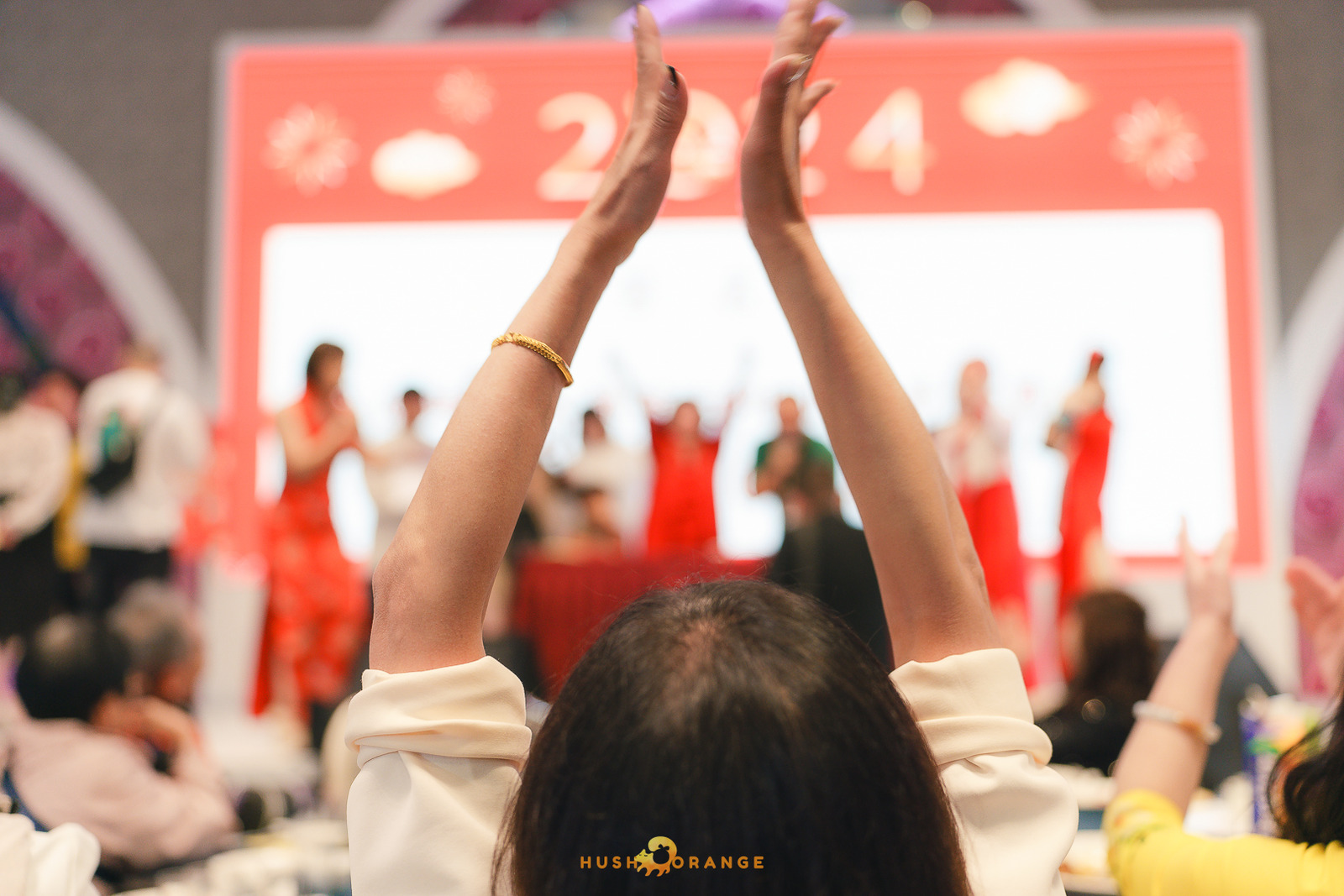 皓橘專業攝影團隊在台中臻悅美饌拍攝里德美學尾牙之活動紀錄畫面，歡迎洽詢相關活動攝影報價