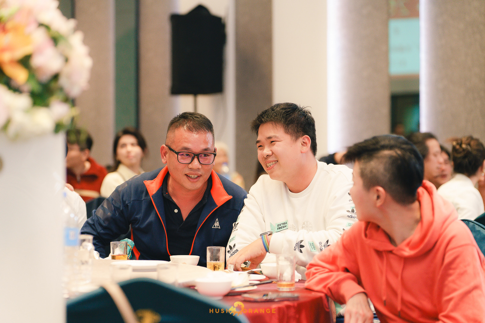 皓橘專業攝影團隊在台中臻悅美饌拍攝里德美學尾牙之活動紀錄畫面，歡迎洽詢相關活動攝影報價