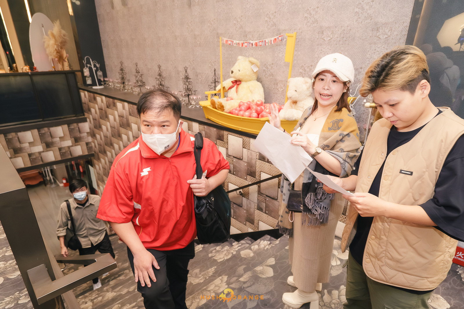 皓橘專業攝影團隊在台中臻悅美饌拍攝里德美學尾牙之活動紀錄畫面，歡迎洽詢相關活動攝影報價