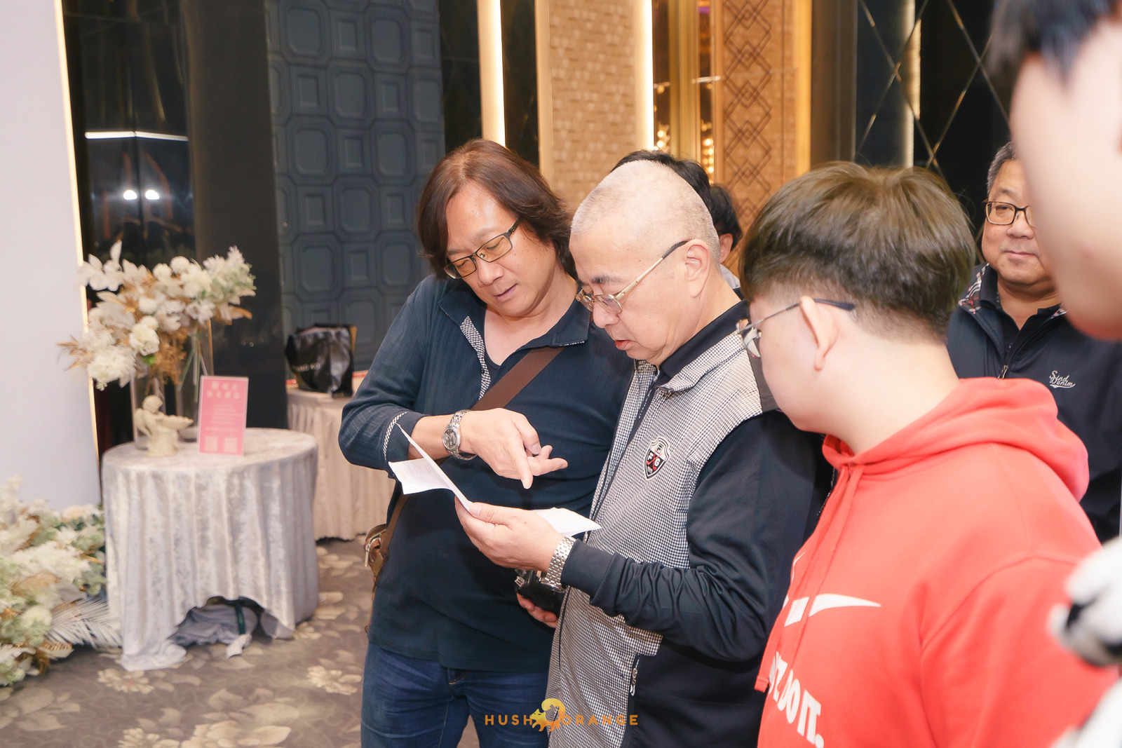 皓橘專業攝影團隊在台中臻悅美饌拍攝里德美學尾牙之活動紀錄畫面，歡迎洽詢相關活動攝影報價