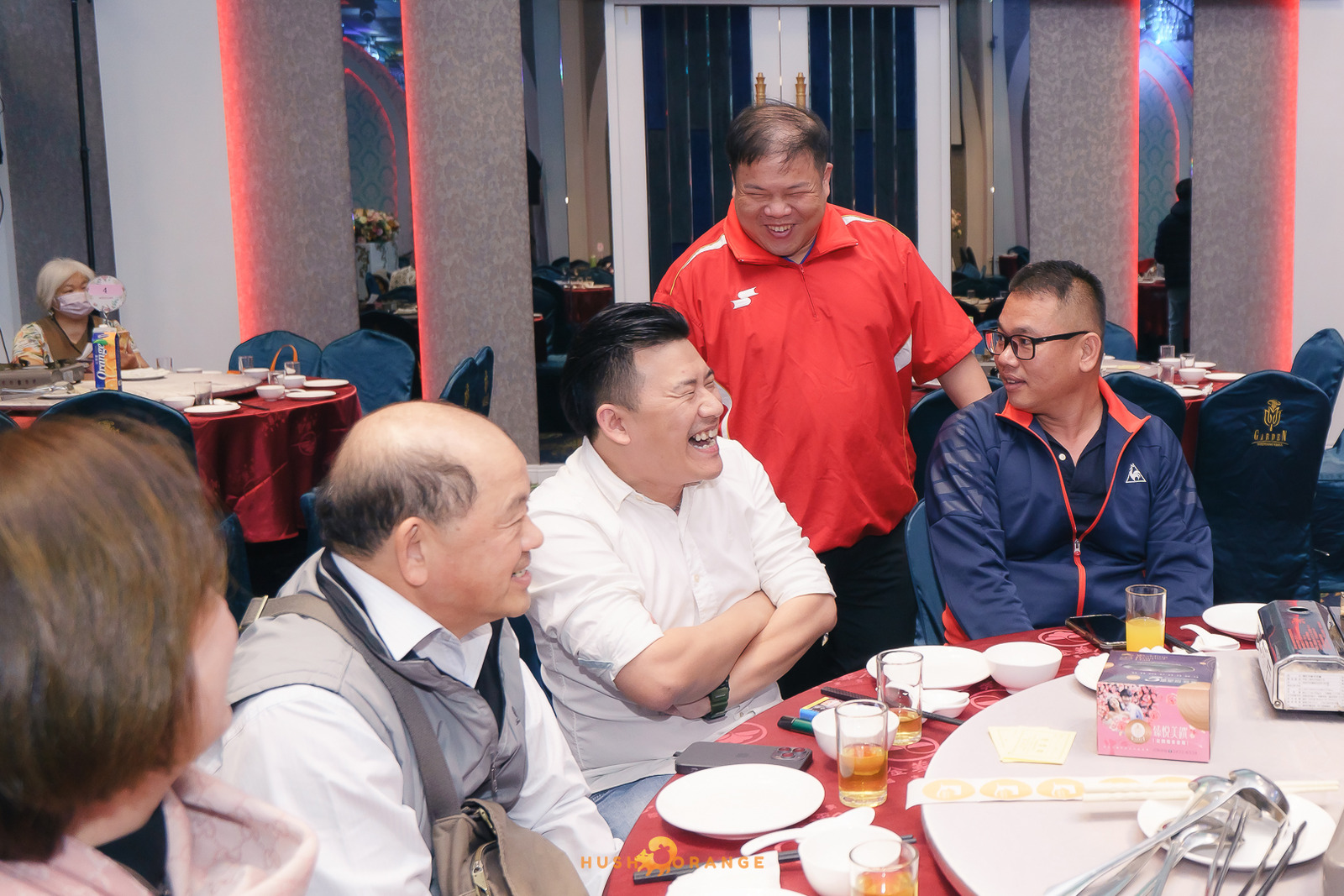 皓橘專業攝影團隊在台中臻悅美饌拍攝里德美學尾牙之活動紀錄畫面，歡迎洽詢相關活動攝影報價