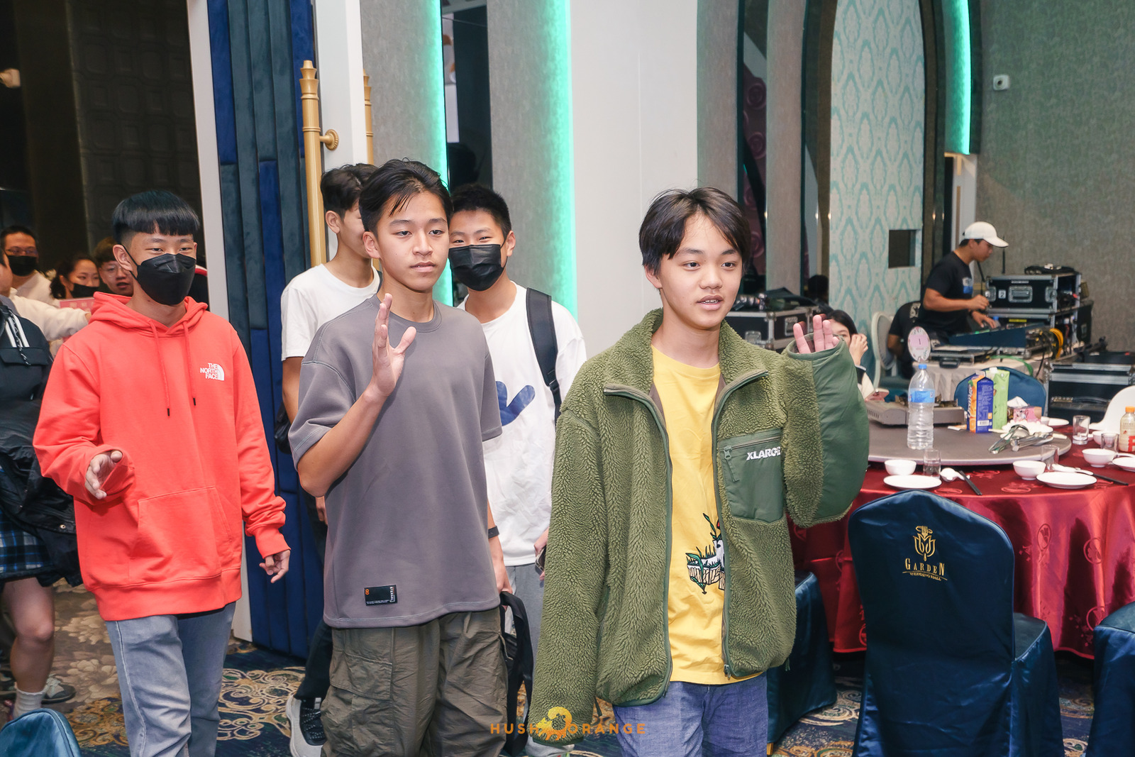 皓橘專業攝影團隊在台中臻悅美饌拍攝里德美學尾牙之活動紀錄畫面，歡迎洽詢相關活動攝影報價