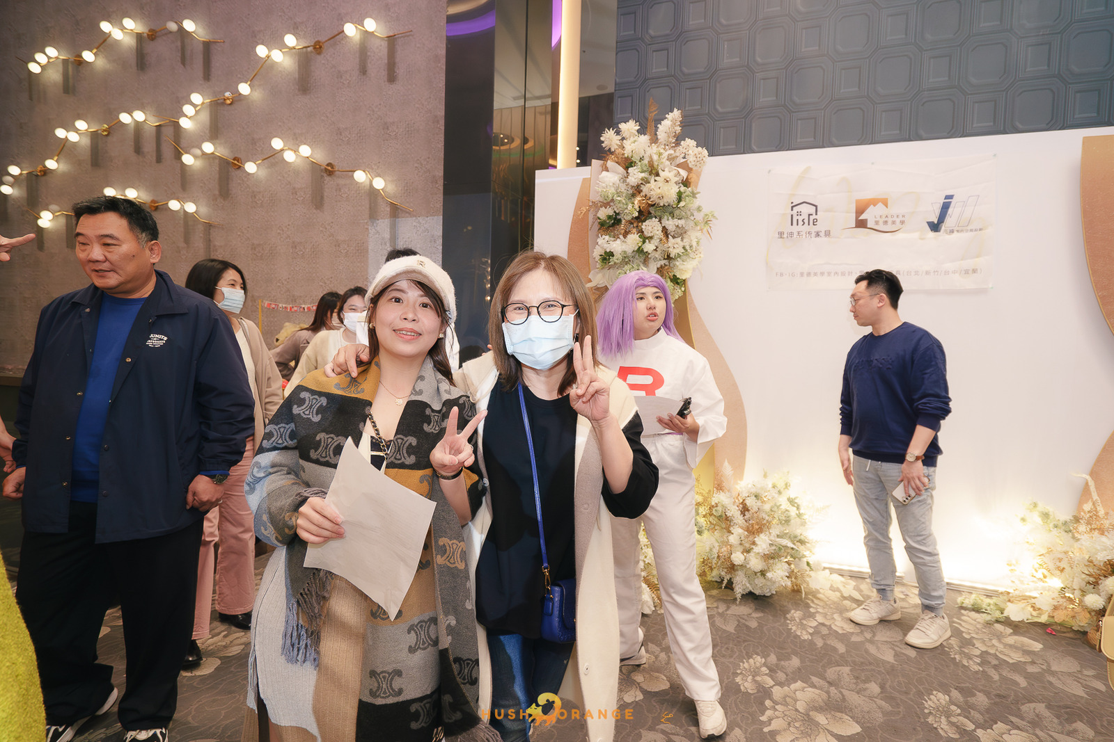 皓橘專業攝影團隊在台中臻悅美饌拍攝里德美學尾牙之活動紀錄畫面，歡迎洽詢相關活動攝影報價