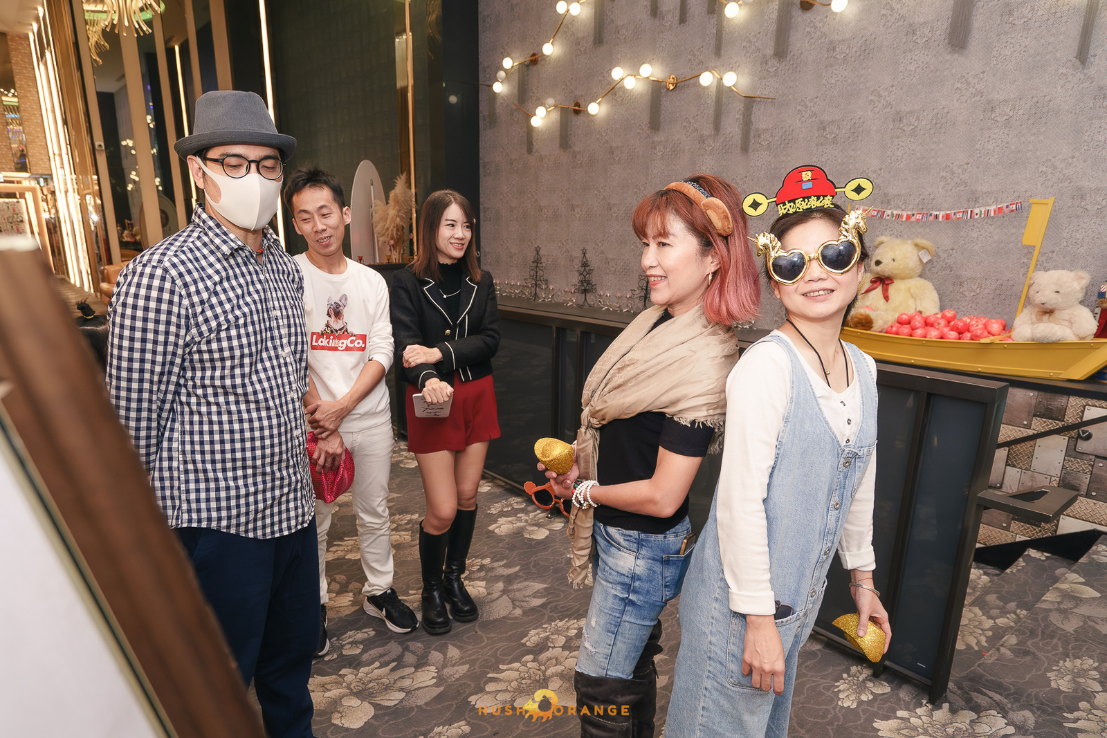 皓橘專業攝影團隊在台中臻悅美饌拍攝里德美學尾牙之活動紀錄畫面，歡迎洽詢相關活動攝影報價