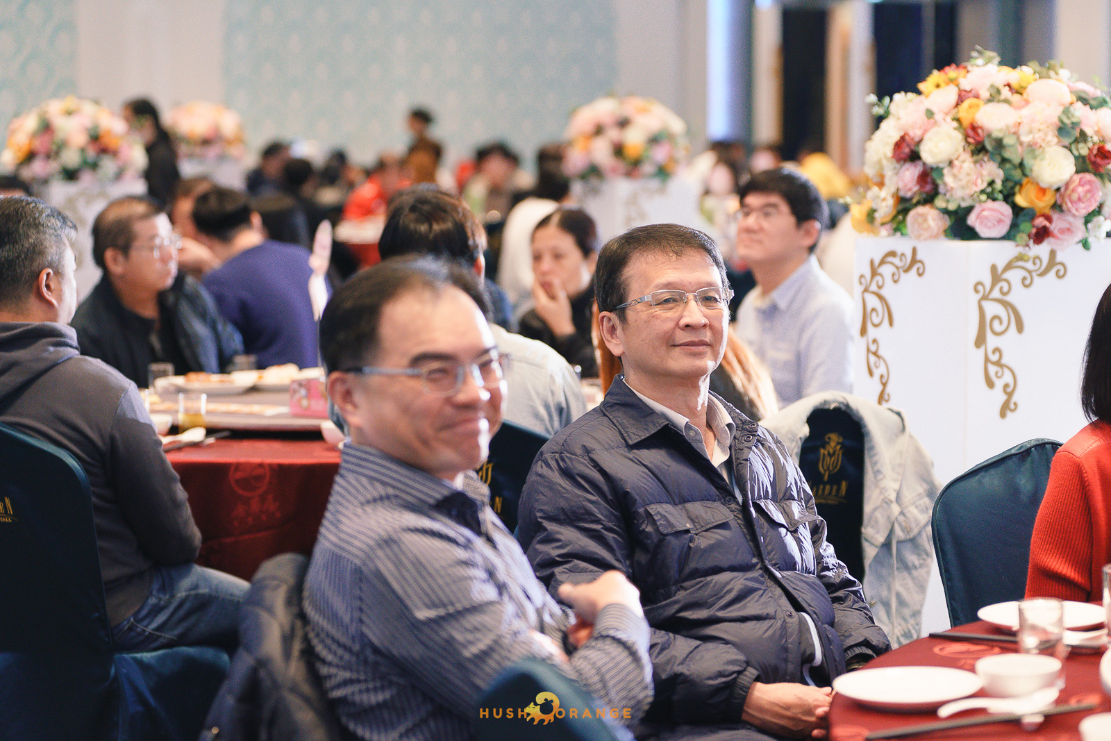 皓橘專業攝影團隊在台中臻悅美饌拍攝里德美學尾牙之活動紀錄畫面，歡迎洽詢相關活動攝影報價