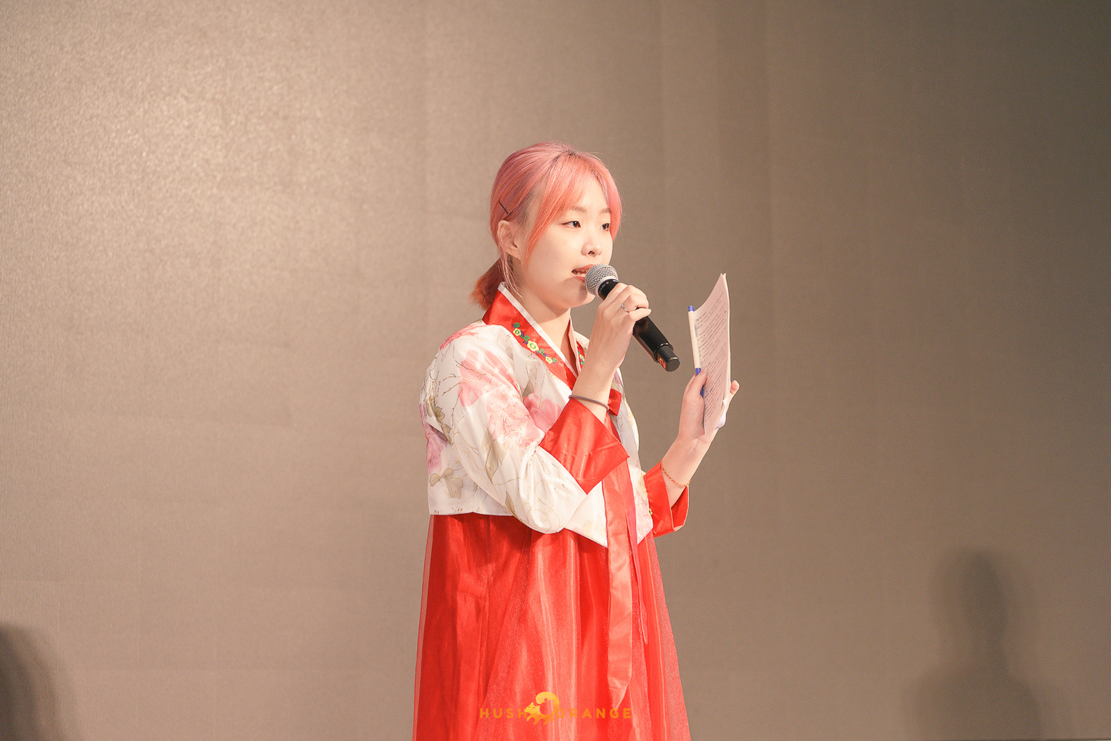 皓橘專業攝影團隊在台中臻悅美饌拍攝里德美學尾牙之活動紀錄畫面，歡迎洽詢相關活動攝影報價