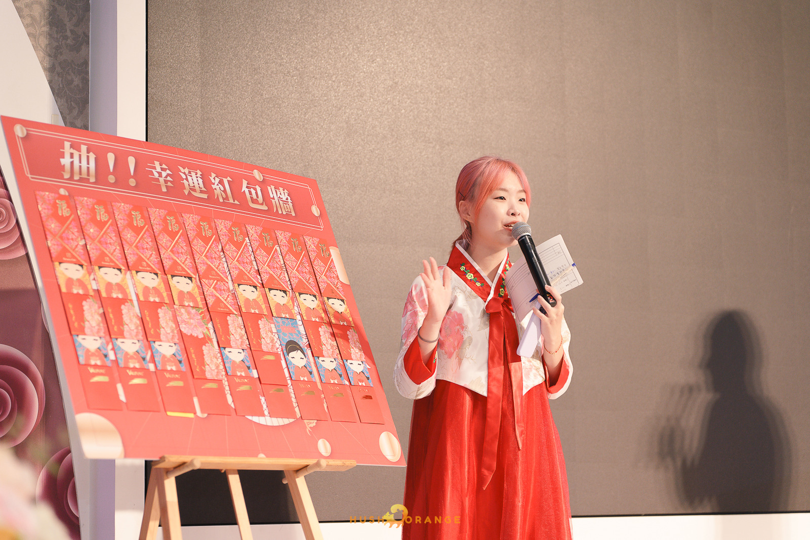 皓橘專業攝影團隊在台中臻悅美饌拍攝里德美學尾牙之活動紀錄畫面，歡迎洽詢相關活動攝影報價